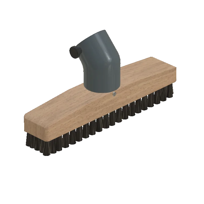 Bürstenmundstück, Holz gerade