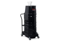 Aspirador industrial silencioso Ruwac R01 R022 2 con accionamiento trifásico para zonas con riesgo de explosión de polvo.