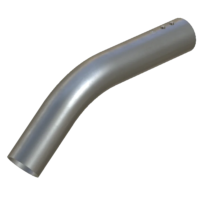 Handrohr gebogen, Edelstahl