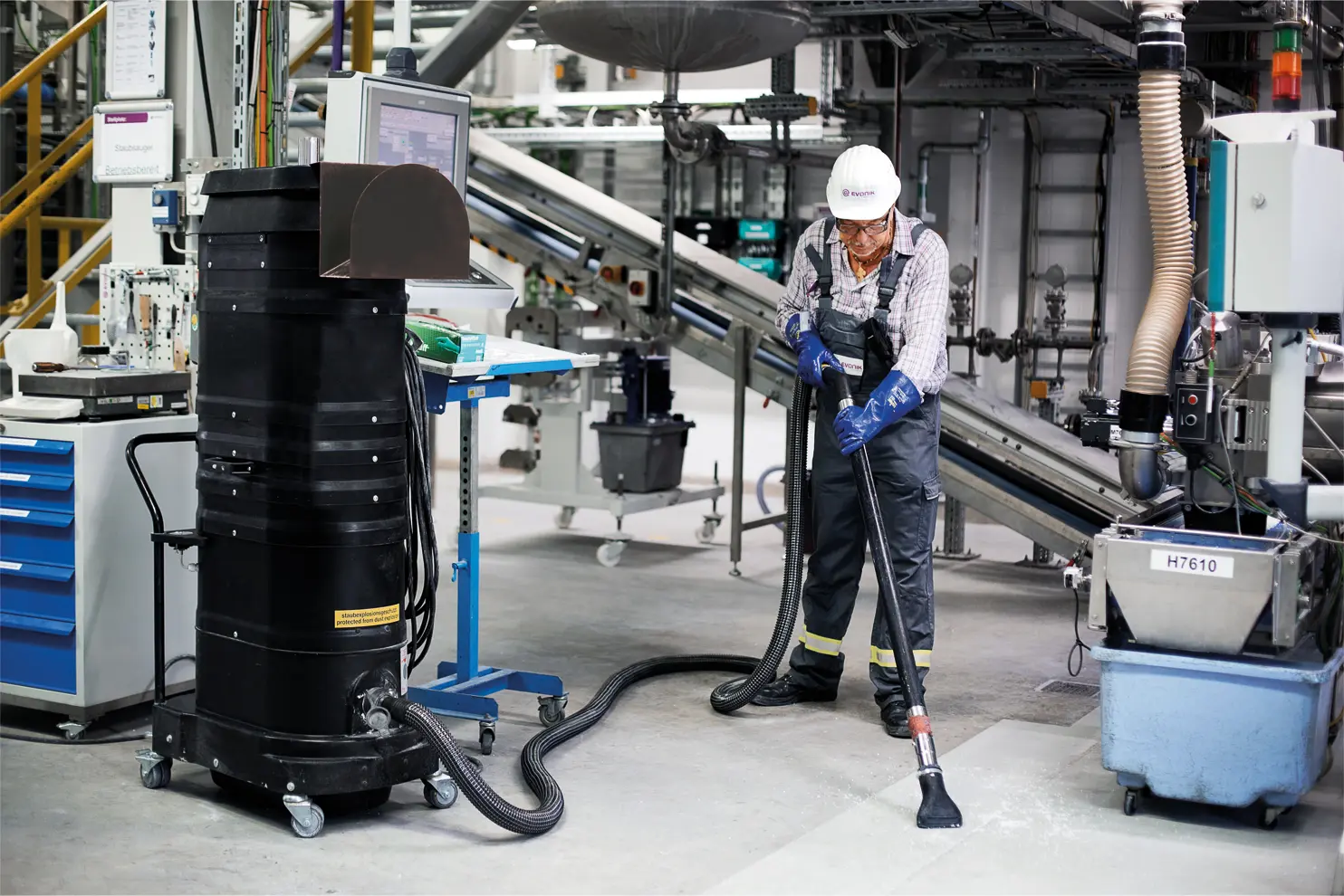 Produktwechsel in der Katalysatorenfertigung