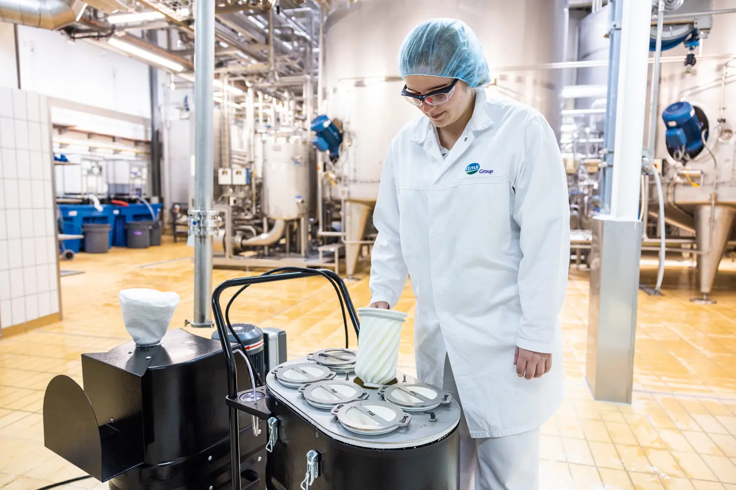 Milchpulverproduktion